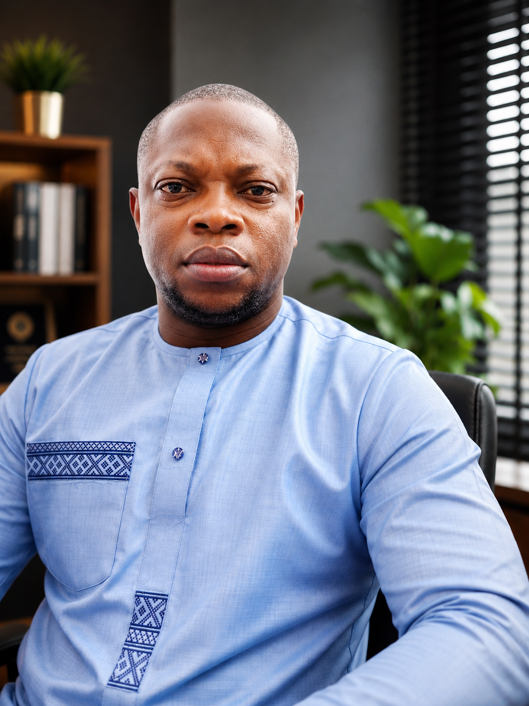 Portrait of Abubakar Oyerogba